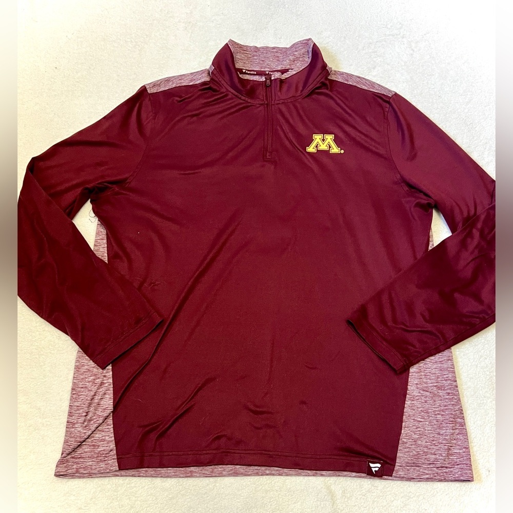 Fanatics University of Minnesota Golden Gophers Quarter Zip - XL